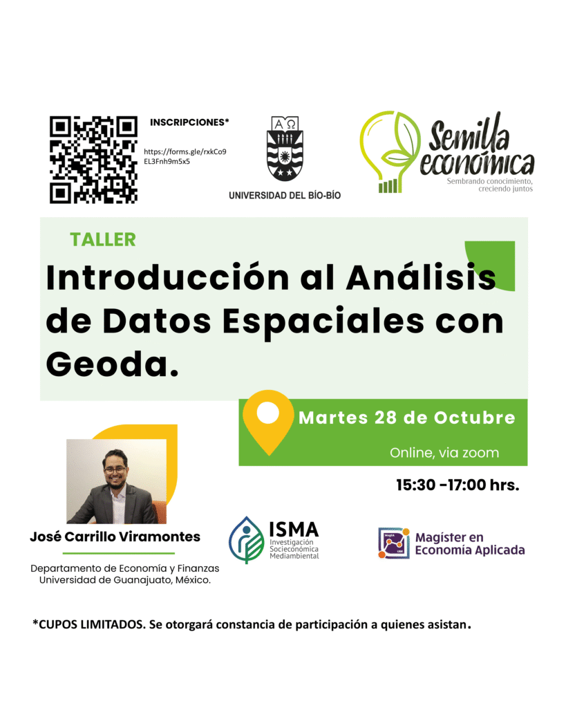 taller analisis espacial geoda octubre 2025